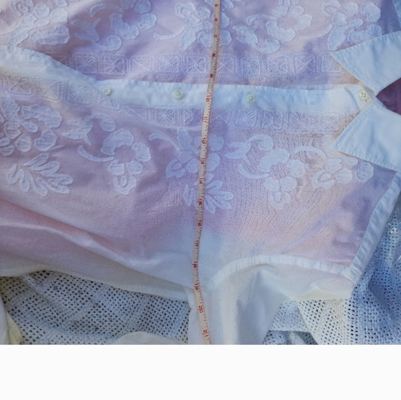 Consumers Union  UnisexVintage Crewel Button Down.L - Picture 11 of 11